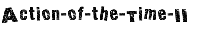 Action of the Time II Regular.ttf