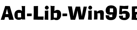 AdLib Win95BT Regular.ttf