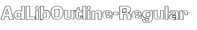 AdLibOutline Regular.ttf