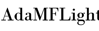 AdaMFLight Regular.ttf