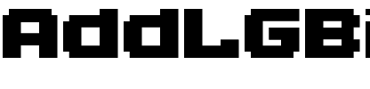 AddLGBitmap09 Regular.ttf