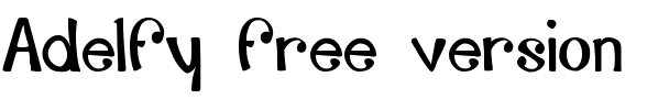 Adelfy_free-version Normal.ttf