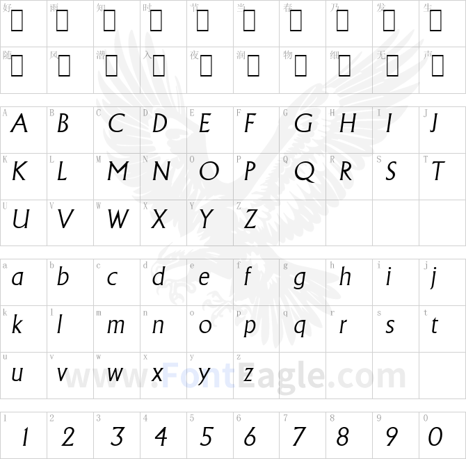 AdelonSerial-Light-Italic
