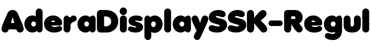 AderaDisplaySSK Regular.ttf