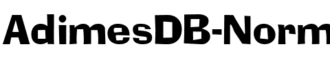 AdimesDB Normal.ttf