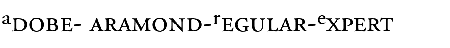 AGaramondExp Regular.ttf