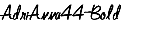 AdriAnna44 Bold.ttf