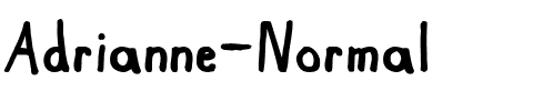 Adrianne Normal.ttf