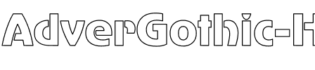 AdverGothic Ho Regular.ttf