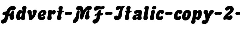 Advert MF Italic.ttf
