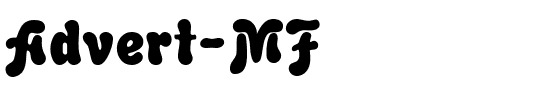 Advert MF Regular.ttf