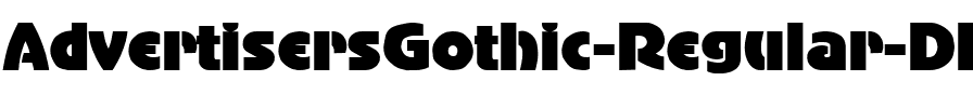 AdvertisersGothic DB Regular.ttf