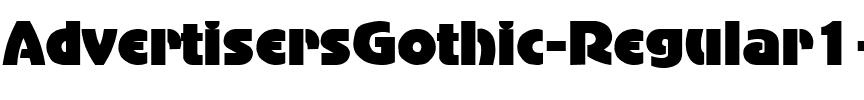 AdvertisersGothic Regular.ttf