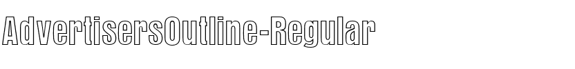 AdvertisersOutline Regular.ttf