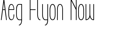 Aeg Flyon Now Normal.ttf