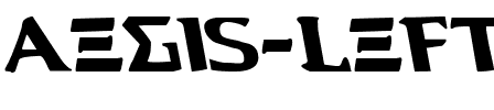 Aegis Leftalic Italic.ttf