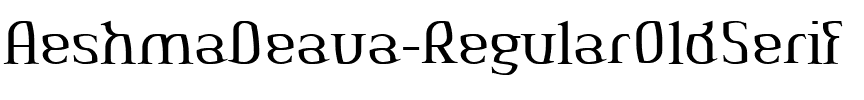 AeshmaDeava Regular.ttf