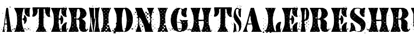 AfterMidnightSalePreshrunk Regular.ttf