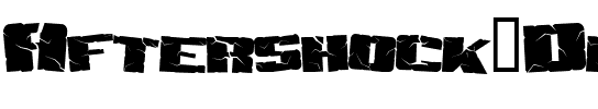 Aftershock Debris Regular.ttf