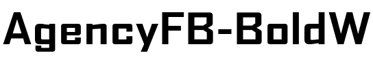 AgencyFB Bold.ttf