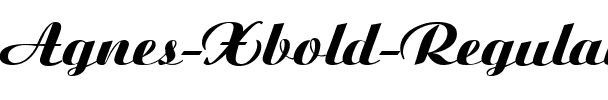 Agnes-Xbold Regular.ttf