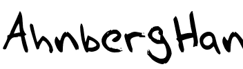 AhnbergHand Regular.ttf