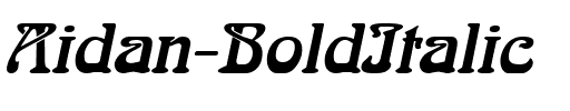 Aidan BoldItalic.ttf