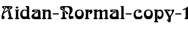 Aidan Normal.ttf