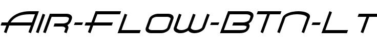 Air Flow BTN Lt Oblique.ttf