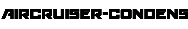 Aircruiser Condensed Condensed.ttf