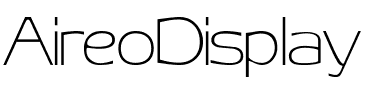 AireoDisplay Regular.ttf