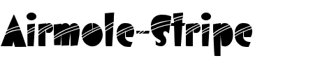 Airmole Stripe Regular.ttf