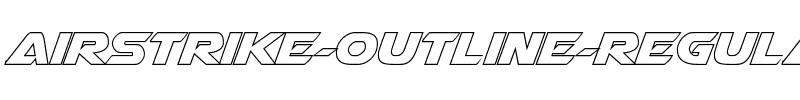 Airstrike Outline Regular.ttf