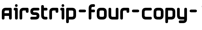 Airstrip Four Regular.ttf
