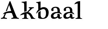 Akbaal Regular.ttf