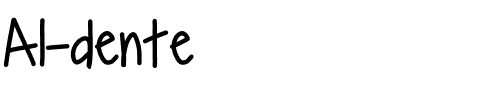 Al dente Medium.ttf