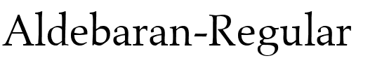Aldebaran Regular.ttf