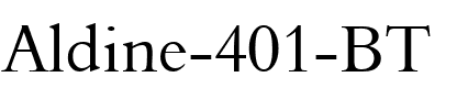 Aldine401 BT Roman.ttf