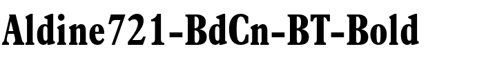 Aldine721 BdCn BT Bold.ttf