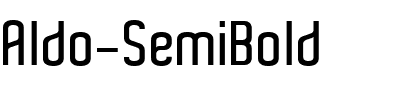 Aldo SemiBold.ttf