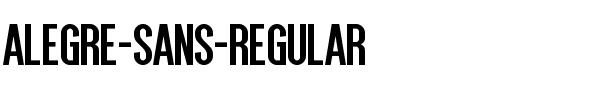 Alegre Sans Regular.ttf