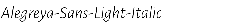 Alegreya Sans Light Italic.ttf