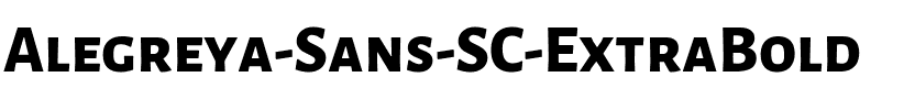 Alegreya Sans SC ExtraBold Regular.ttf