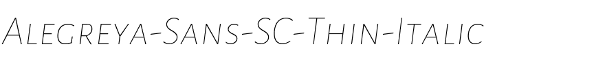 Alegreya Sans SC Thin Italic.ttf