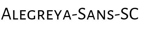 Alegreya Sans SC Regular.ttf