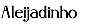 Aleijadinho Normal.otf
