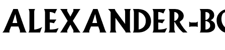 Alexander Bold.ttf