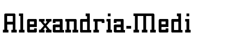Alexandria-Medi Regular.ttf
