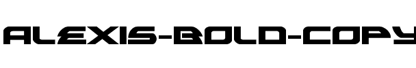 Alexis Bold Bold.ttf