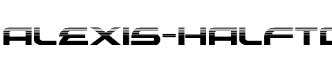 Alexis Halftone Regular.ttf